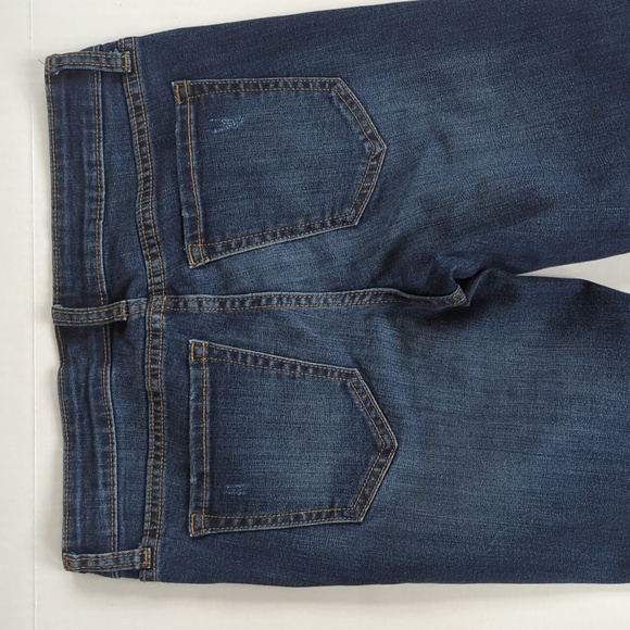 Gap Legging Skimmer Distressed Jeans 2 Blue 26R - Picture 7 of 16